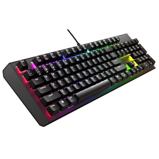 Cooler Master CK550 - tastatur - Nordisk - metalsort gun