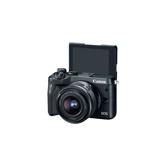 Canon EOS M6 - digitalkamera EF-M 15-45 mm IS objektiv