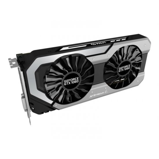 Palit GeForce GTX 1060 Super JetStream - NVIDIA GTX1060 - 6GB GDDR5 - PCI Express 3.0 x16