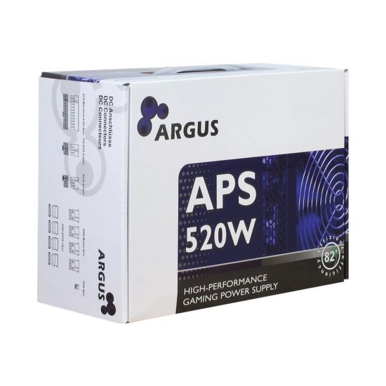 Inter-Tech Argus APS-520W - strømforsyning - 520W