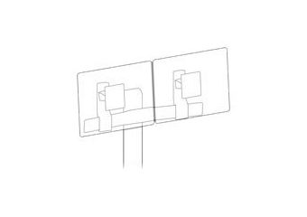Ergotron Tall-User Kit for WorkFit Dual