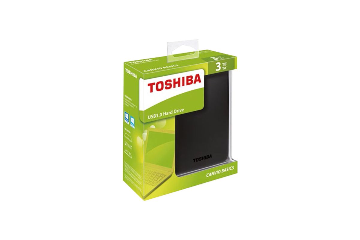 Toshiba Canvio Basics - 3TB