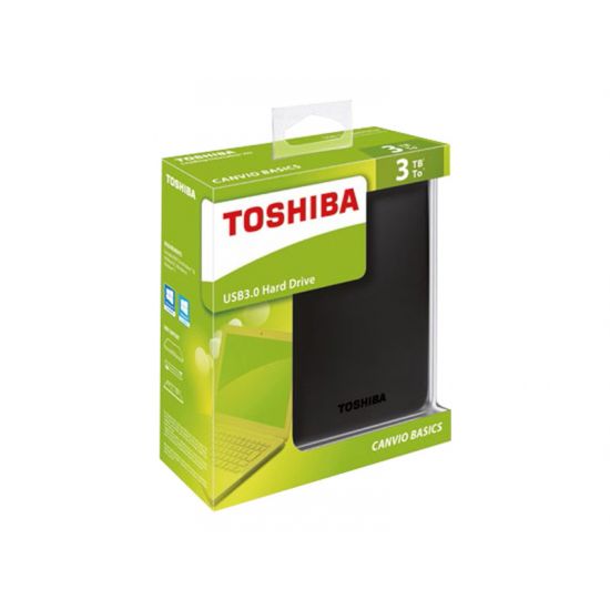 Toshiba Canvio Basics - 3TB