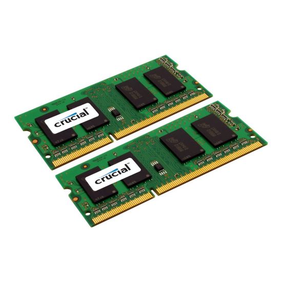 Crucial - 16GB: 2x8GB - DDR3L - 1600MHz - SO DIMM 204-PIN - CL11
