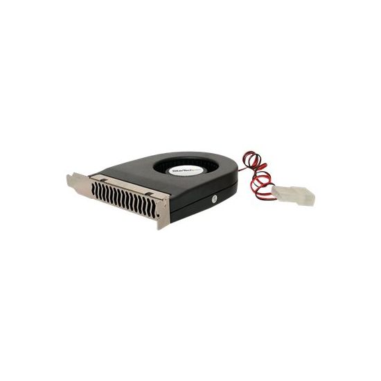 StarTech.com Expansion Slot Rear Exhaust Cooling Fan with LP4 Connector