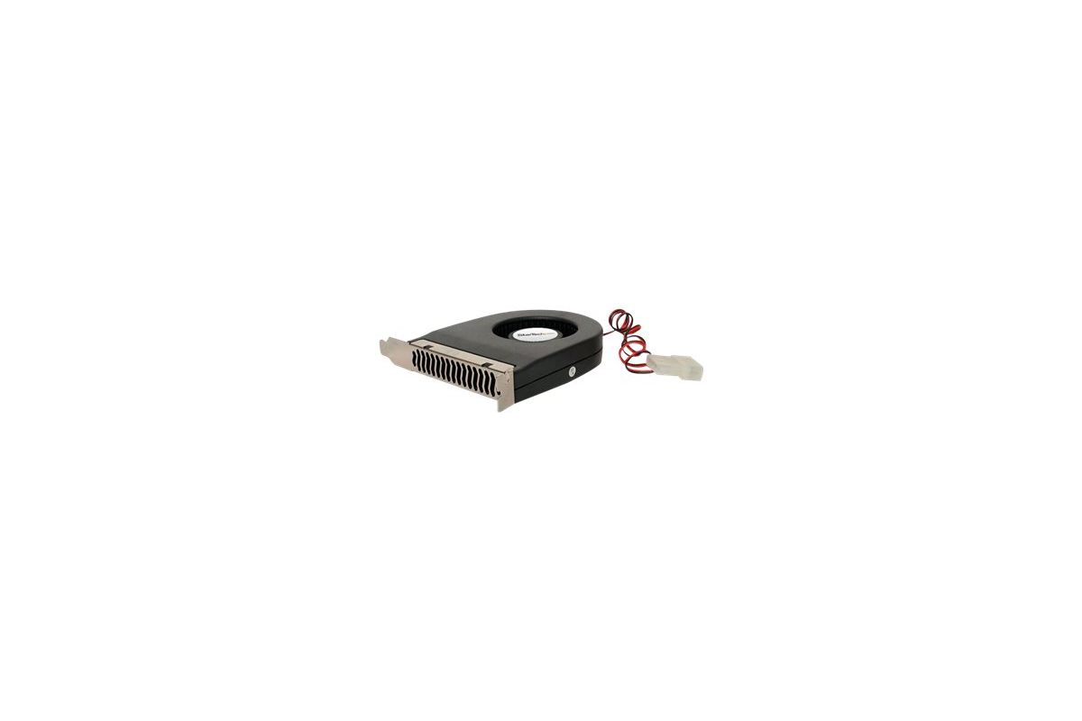 StarTech.com Expansion Slot Rear Exhaust Cooling Fan with LP4 Connector