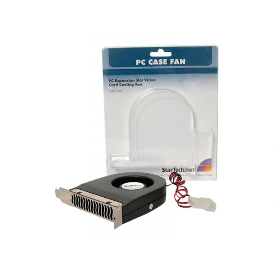 StarTech.com Expansion Slot Rear Exhaust Cooling Fan with LP4 Connector
