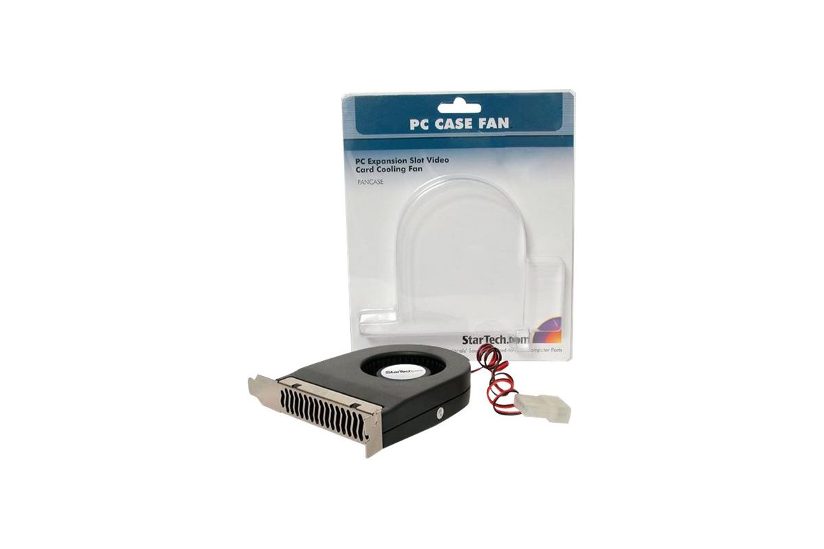 StarTech.com Expansion Slot Rear Exhaust Cooling Fan with LP4 Connector