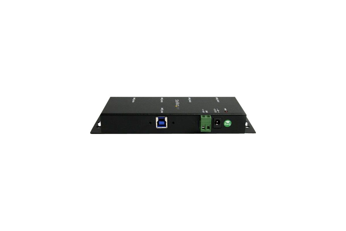 StarTech.com 4 Port Industrial USB 3.0 Hub Mountable
