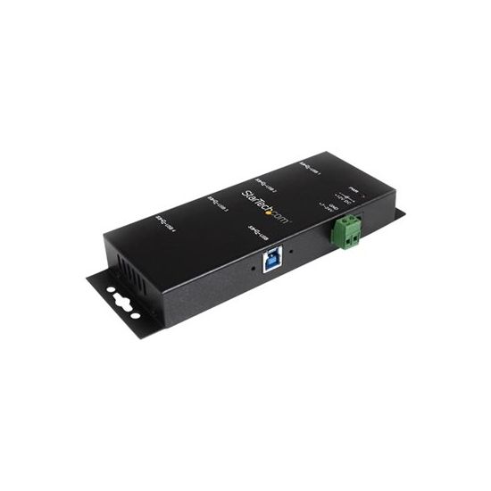 StarTech.com 4 Port Industrial USB 3.0 Hub Mountable
