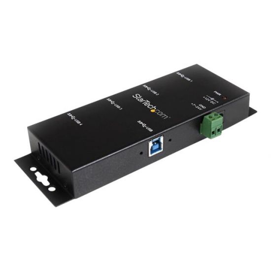 StarTech.com 4 Port Industrial USB 3.0 Hub Mountable