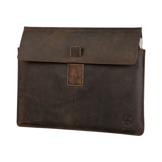 D. Bramante 15.4´´ Sleeve til MacBook Pro i Jægerbrun Læder