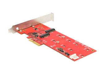 DeLOCK PCI Express Card > 2 x internal M.2 NGFF