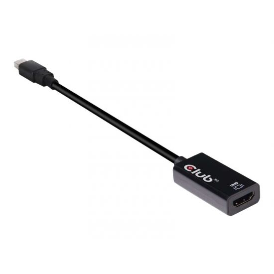 Club 3D video / lyd adapter - DisplayPort / HDMI - 16.86 cm