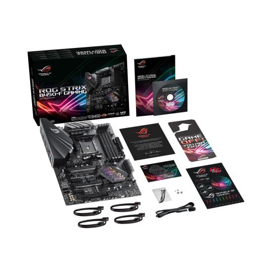 ASUS ROG STRIX B450-F GAMING - bundkort - ATX - Socket AM4 - AMD B450