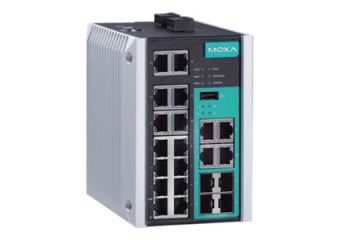 Moxa EDS-518E-MM-ST-4GTXSFP-T