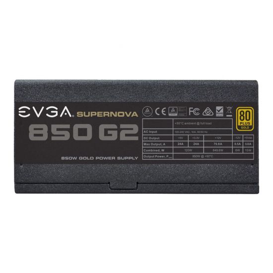 EVGA SuperNOVA 850 G2 - strømforsyning - 850W