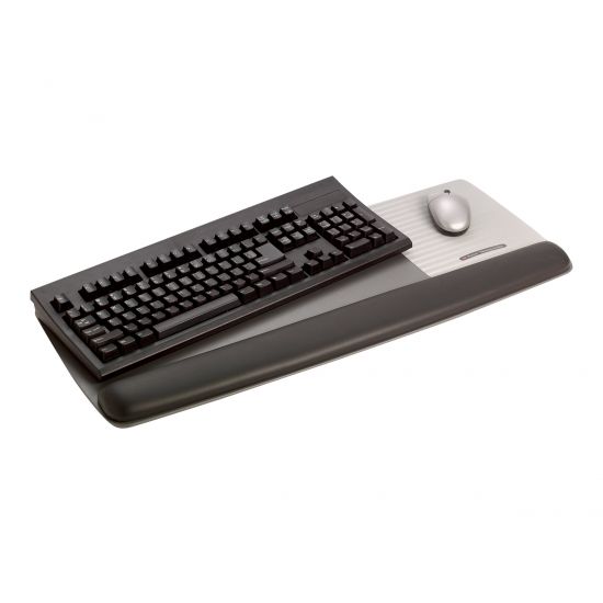 3M tastatur og platform til mus med håndledsstøtte