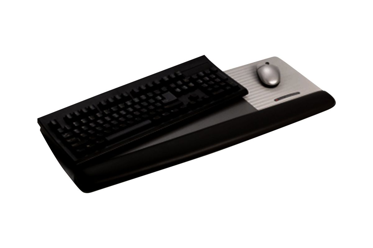 3M tastatur og platform til mus med håndledsstøtte