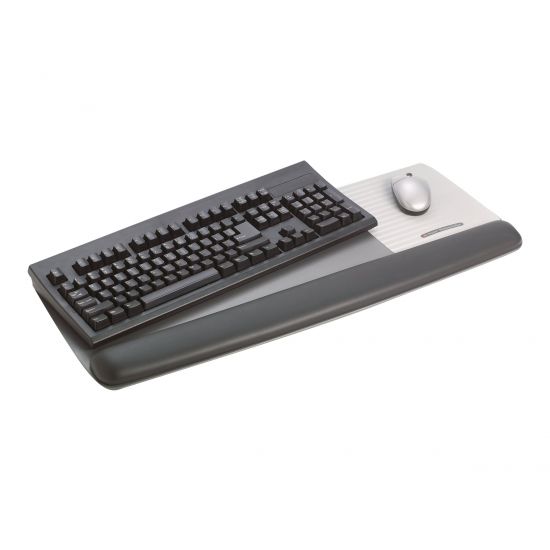 3M tastatur og platform til mus med håndledsstøtte