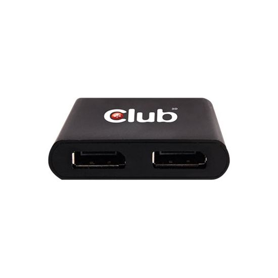 Club 3D Multi Stream Transport (MST) Hub DisplayPort 1-2 - videosplitter - 2 porte