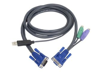 IOGEAR Intelligent KVM Cable kabel til tastatur / video / mus (KVM)