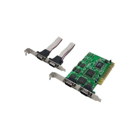 LogiLink PCI to Serial 4-port Controller Card - parallel adapter