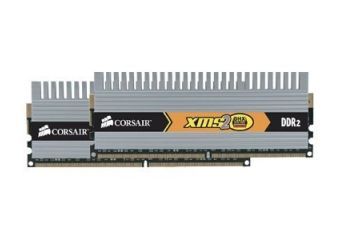 Corsair XMS2 DHX - 4GB: 2x2GB - DDR2 - 800MHz - DIMM 240-pin