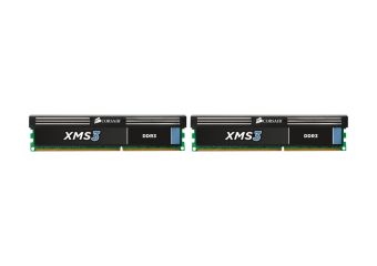 Corsair XMS3 - 8GB: 2x4GB - DDR3 - 1600MHz - DIMM 240-pin