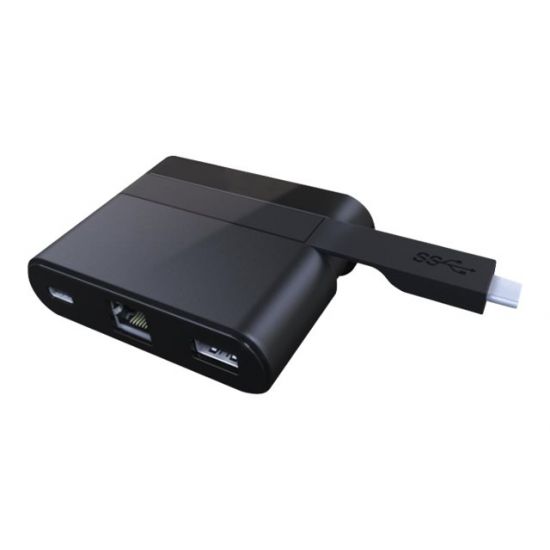 Club3D SenseVision USB Type-C to Ethernet + USB 3.0 + USB Type-C Charging Mini Dock - dockingstation