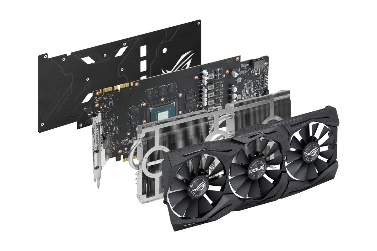 ASUS ROG STRIX-GTX1070-8G-GAMING - NVIDIA GTX1070 - 8GB GDDR5