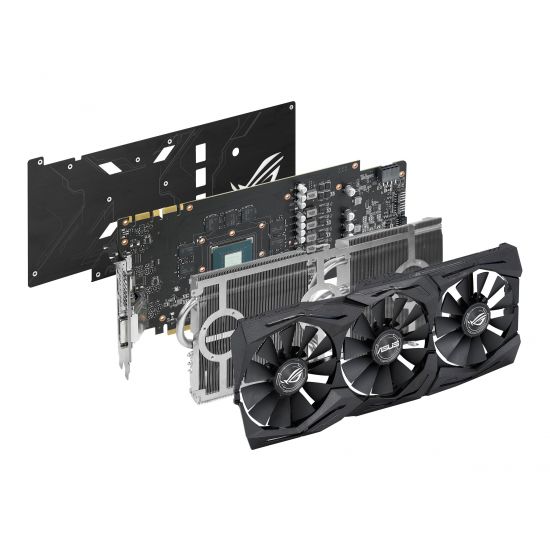 ASUS ROG STRIX-GTX1070-8G-GAMING - NVIDIA GTX1070 - 8GB GDDR5