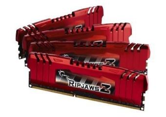 G.Skill Ripjaws Z Series - 8GB: 4x2GB - DDR3 - 1600MHz - DIMM 240-pin