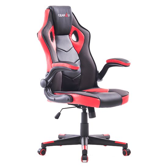 Gear4U Gambit Gamer stol Sort/Rød
