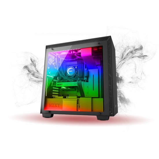 Føniks The Behemoth Færdigsamlet Gamer Computer - Intel i7 8700K - Vandkøling - 16GB DDR4 - GTX 1080Ti 11GB - 500GB NVMe + 2TB HDD - Windows 10 - RGB
