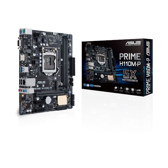 ASUS PRIME H110M-P - bundkort - micro-ATX - LGA1151 Socket - H110