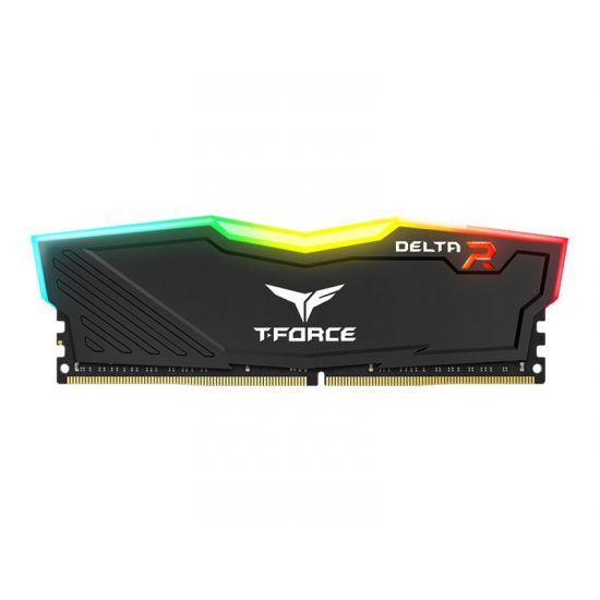 Team T-Force DELTA RGB - 8GB: 2x4GB - DDR4 - 3000MHz - DIMM 288-PIN - CL16