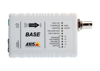 AXIS T8641 Ethernet Over Coax Base Unit PoE+