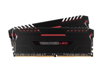 Corsair Vengeance LED - 32GB: 2x16GB - DDR4 - 2666MHz - DIMM 288-PIN