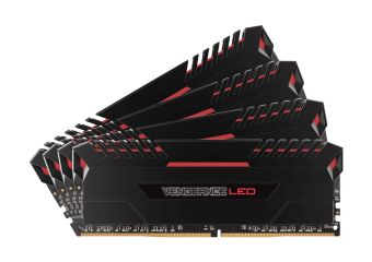 Corsair Vengeance LED - 64GB: 4x16GB - DDR4 - 3200MHz - DIMM 288-PIN