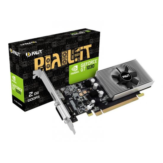 Palit GeForce GT 1030 - grafikkort - GF GT 1030 - 2 GB