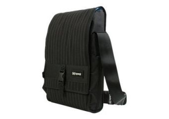 Speck PortPack Shoulder Bag Speakeasy Black Pinstripe