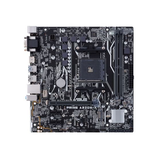 ASUS PRIME A320M-K - bundkort - micro-ATX - Socket AM4 - AMD A320