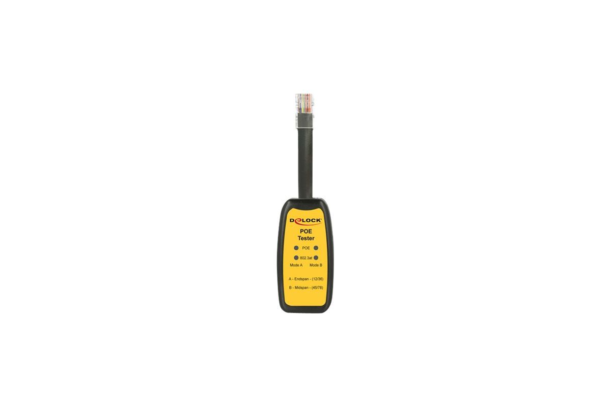 DeLOCK PoE Tester Mode A / B 802.3af / at