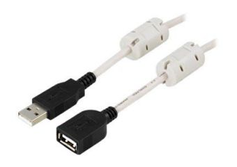 Deltaco USB forlængerkabel