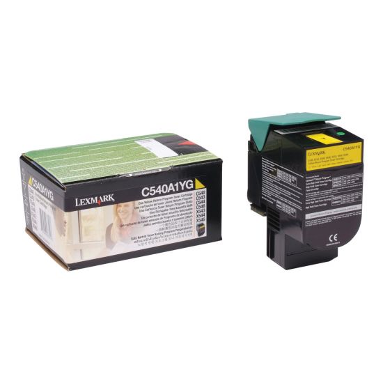 Lexmark - gul - original - tonerpatron - LCCP, LRP