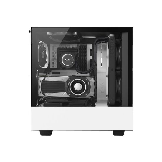 NZXT H series H500i Hvid - miditower - ATX