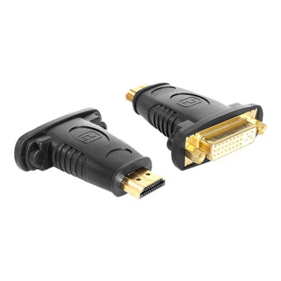 DeLOCK Adapter HDMI male > DVI 24+5 pin female - videoadapter - HDMI / DVI