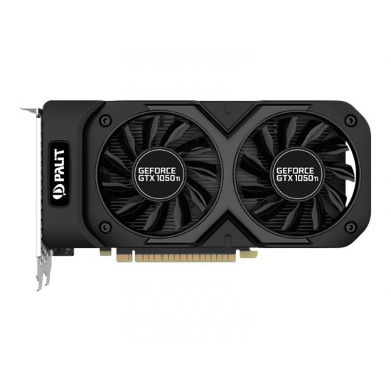 Palit GeForce GTX 10 Series GTX 1050 Ti Dual - NVIDIA GTX1050Ti - 4GB GDDR5 - PCI Express 3.0 x16