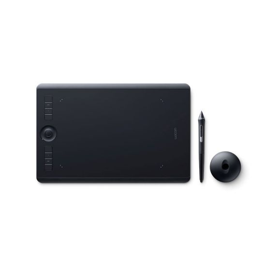 Wacom Intuos Pro Medium - digitizer - USB, Bluetooth - sort
